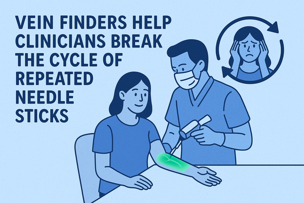 How Vein Finders Help Clinicians Break the Cycle of Repeated Needle Sticks