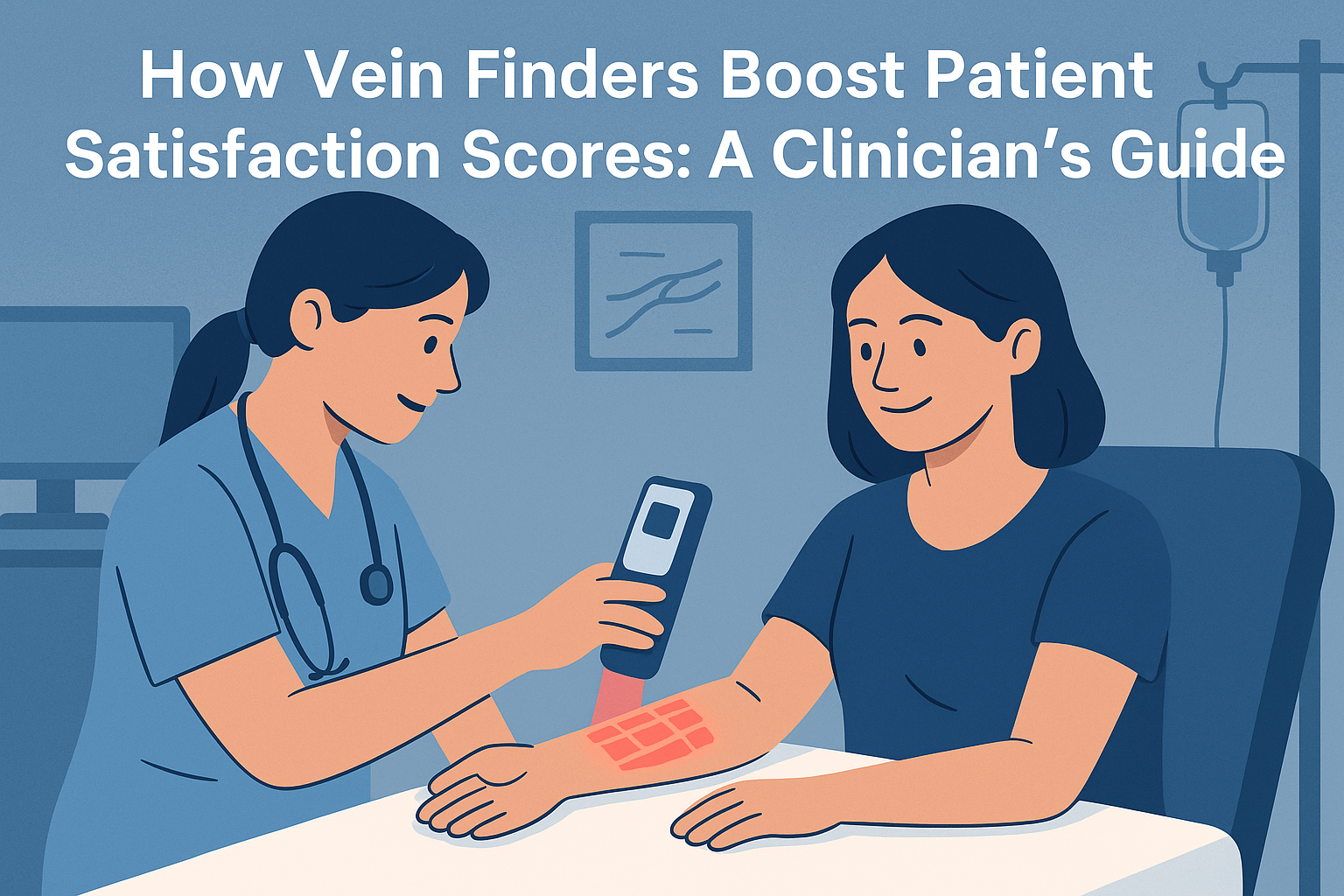 How Vein Finders Boost Patient Satisfaction Scores: A Clinician’s Guide
