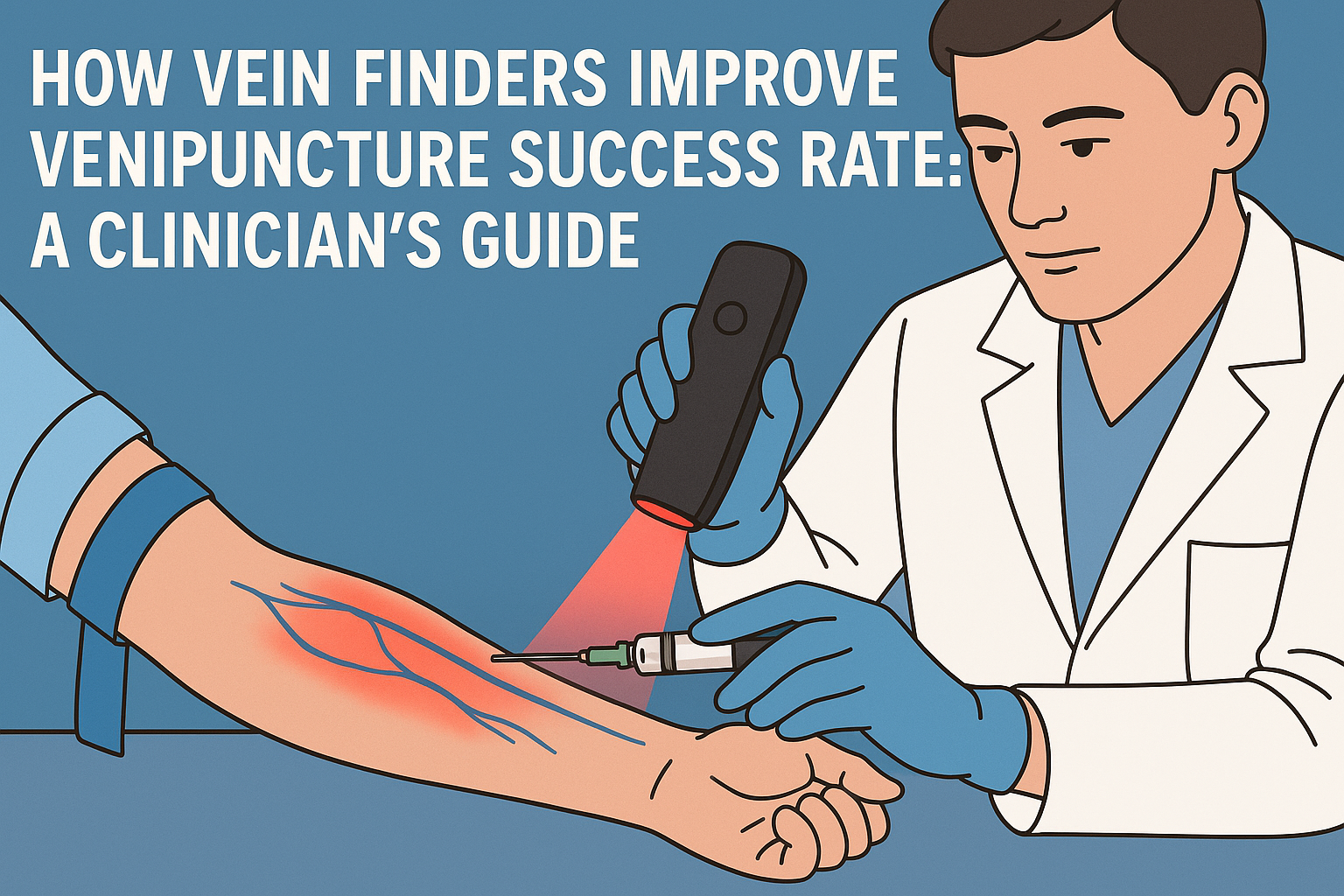 How Vein Finders Improve Venipuncture Success Rates: A Clinician’s Guide