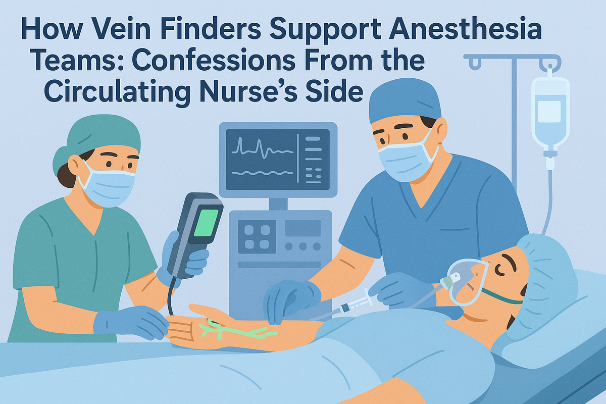 How Vein Finders Support Anesthesia Teams: Confessions From the Circulating Nurse’s Side