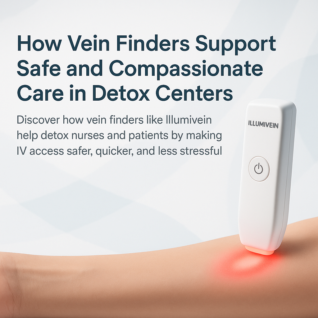 How Vein Finders Support Safe and Compassionate Care in Detox Centers