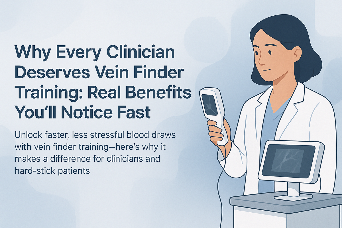 Why Every Clinician Deserves Vein Finder Training: Real Benefits You’ll Notice Fast