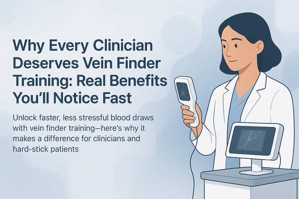 Why Every Clinician Deserves Vein Finder Training: Real Benefits You’ll Notice Fast
