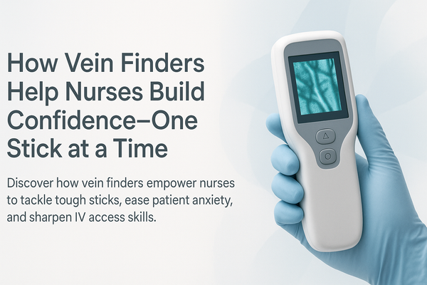 How Vein Finders Help Nurses Build Confidence—One Stick at a Time