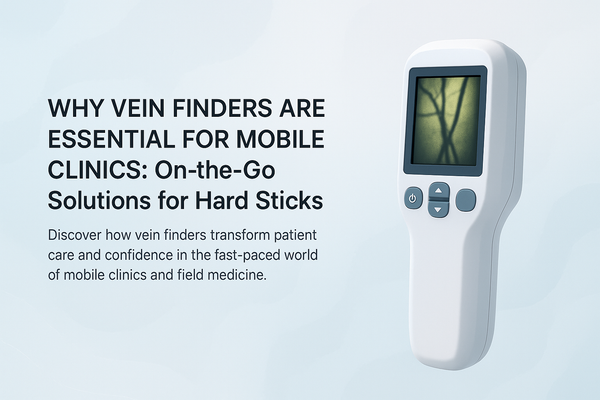 Why Vein Finders Are Essential for Mobile Clinics: On-the-Go Solutions for Hard Sticks