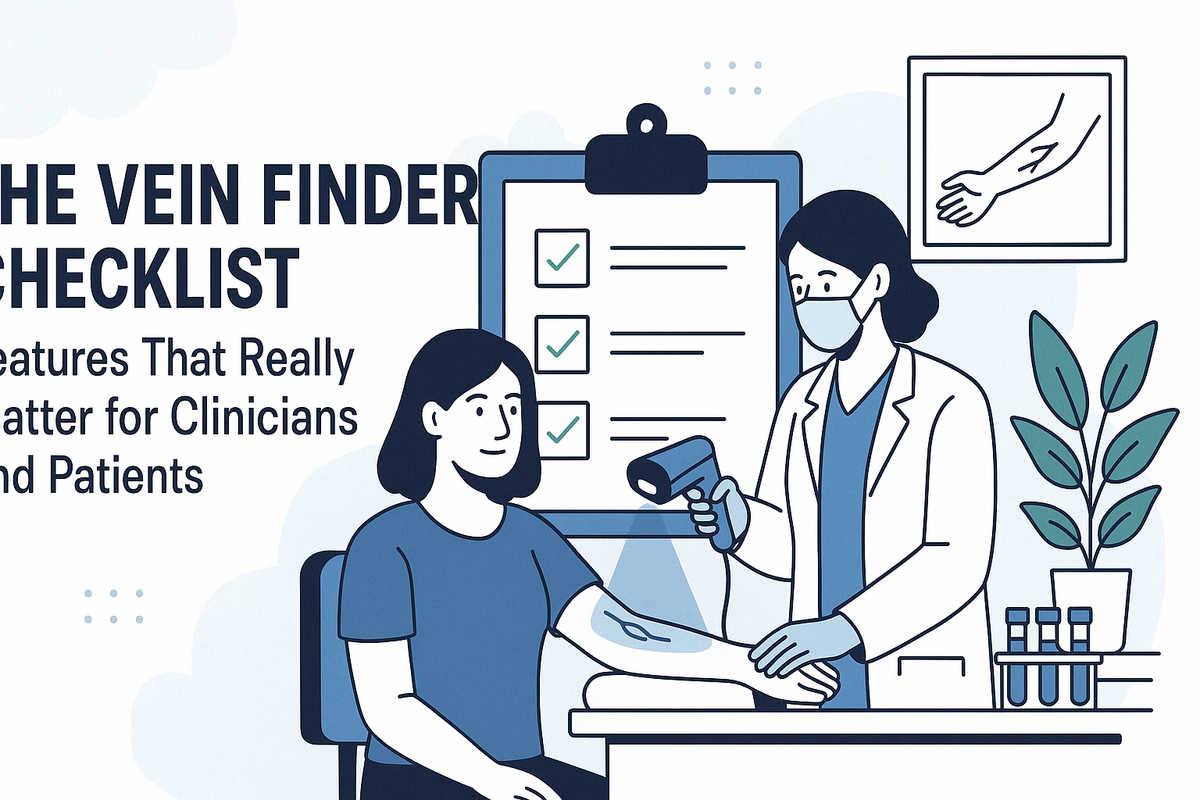 The Vein Finder Checklist: Features That Really Matter for Clinicians and Patients