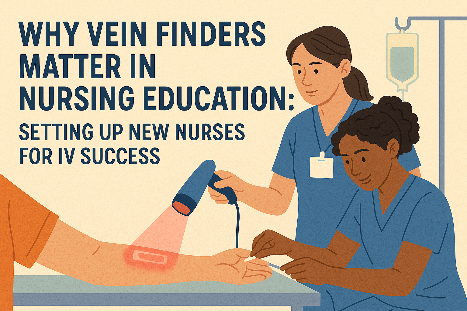 Why Vein Finders Matter in Nursing Education: Setting Up New Nurses for IV Success
