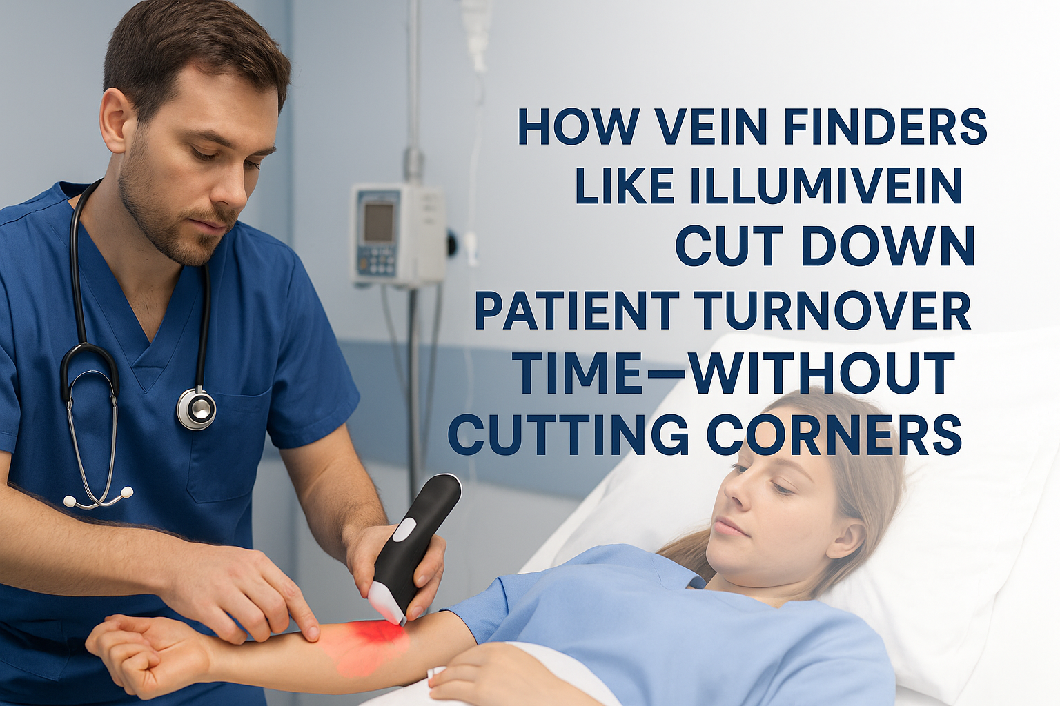 How Vein Finders Like Illumivein Cut Down Patient Turnover Time—Without Cutting Corners