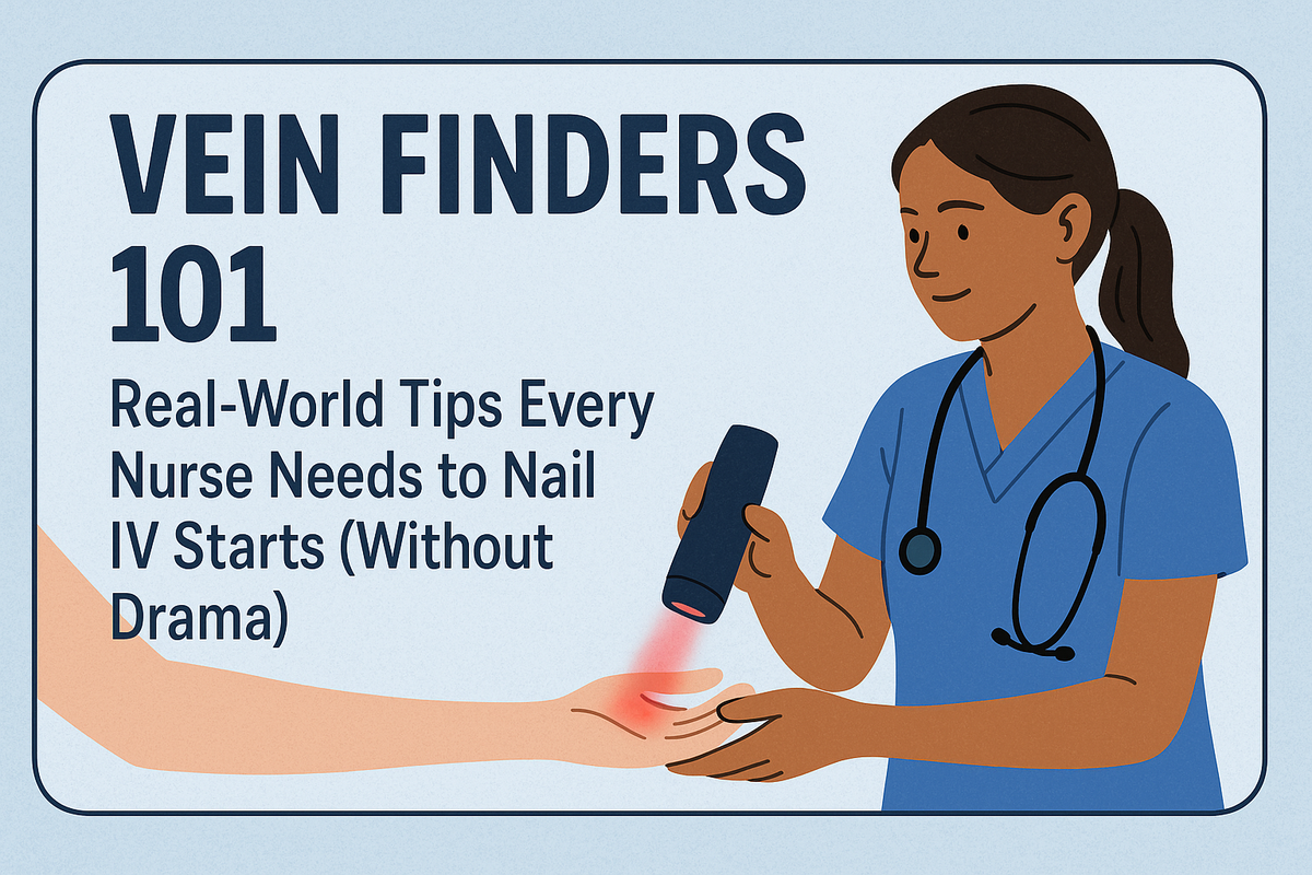 Vein Finders 101: Real-World Tips Every Nurse Needs to Nail IV Starts (Without Drama)