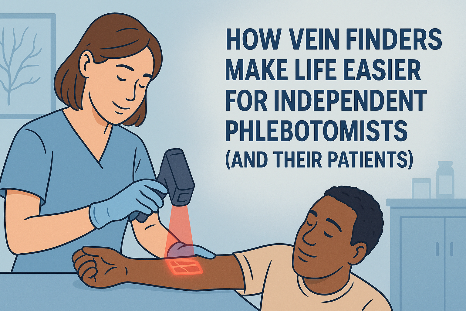How Vein Finders Make Life Easier for Independent Phlebotomists (and Their Patients)