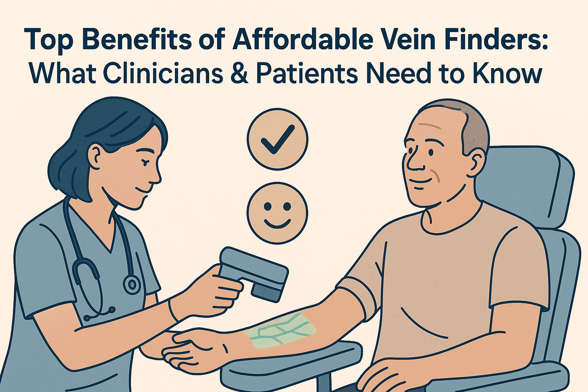 Top Benefits of Affordable Vein Finders: What Clinicians & Patients Need to Know