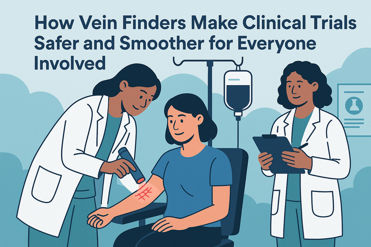 How Vein Finders Make Clinical Trials Safer and Smoother for Everyone Involved