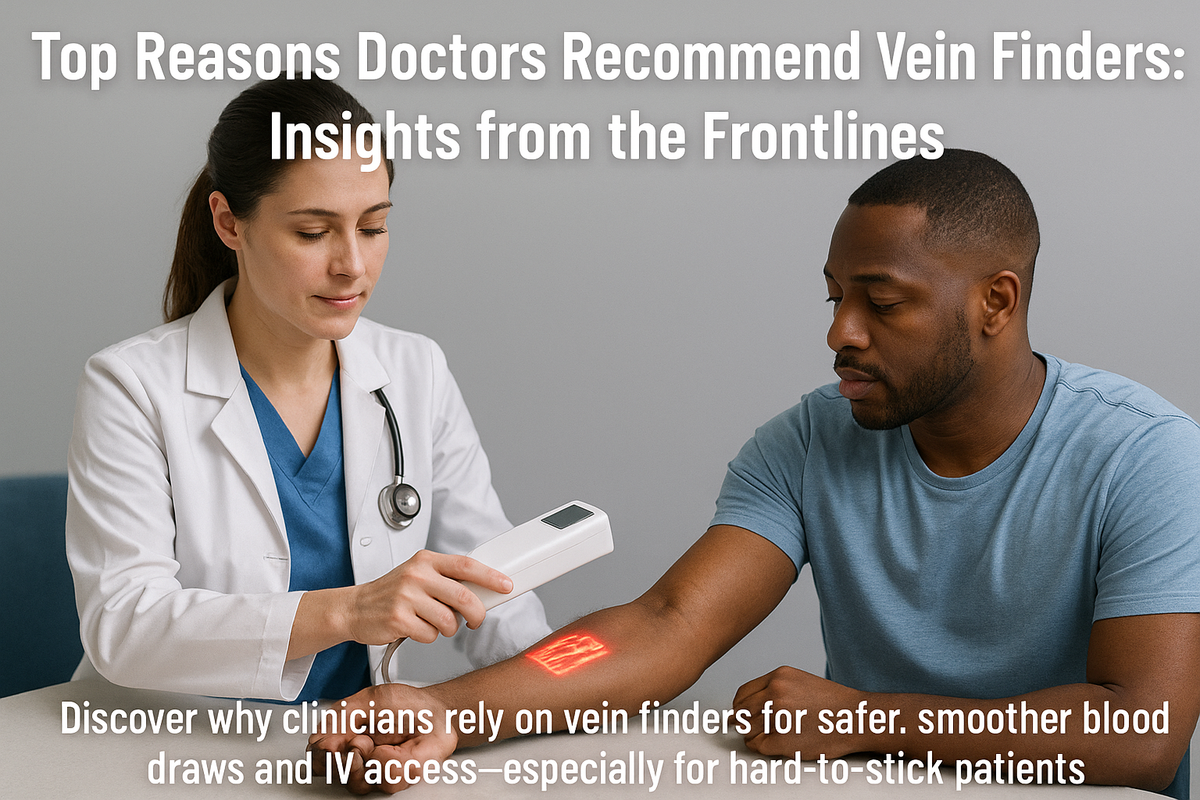 Top Reasons Doctors Recommend Vein Finders: Insights from the Frontlines