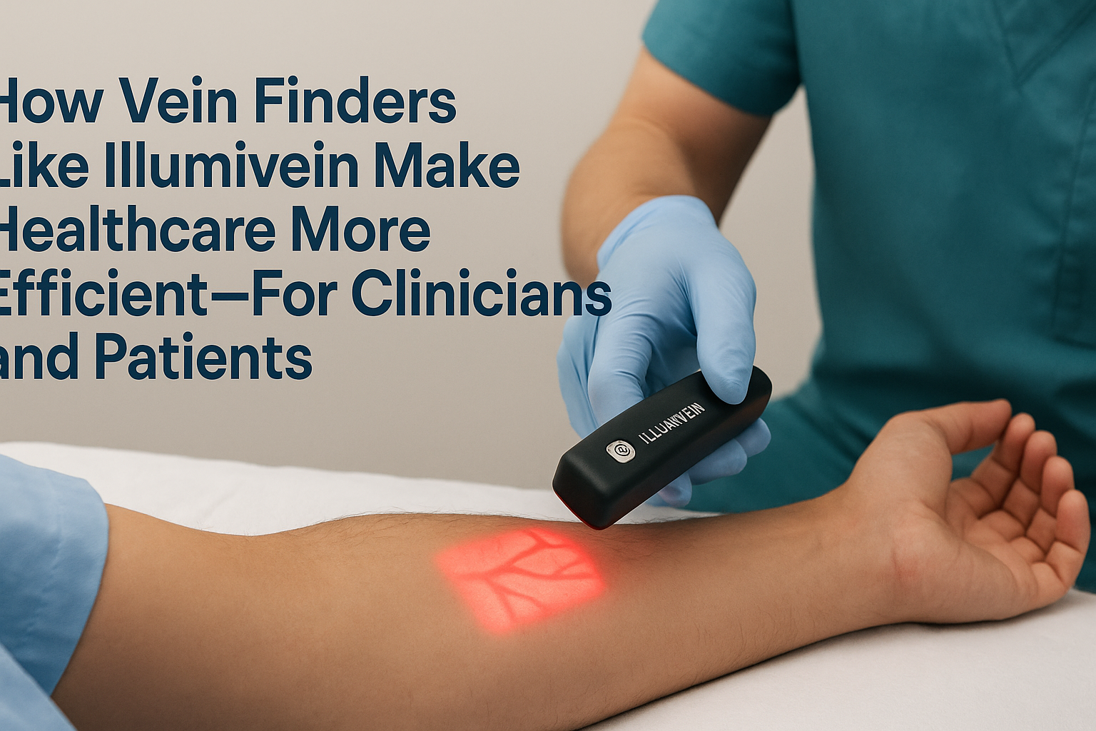 How Vein Finders Like Illumivein Make Healthcare More Efficient—For Clinicians and Patients