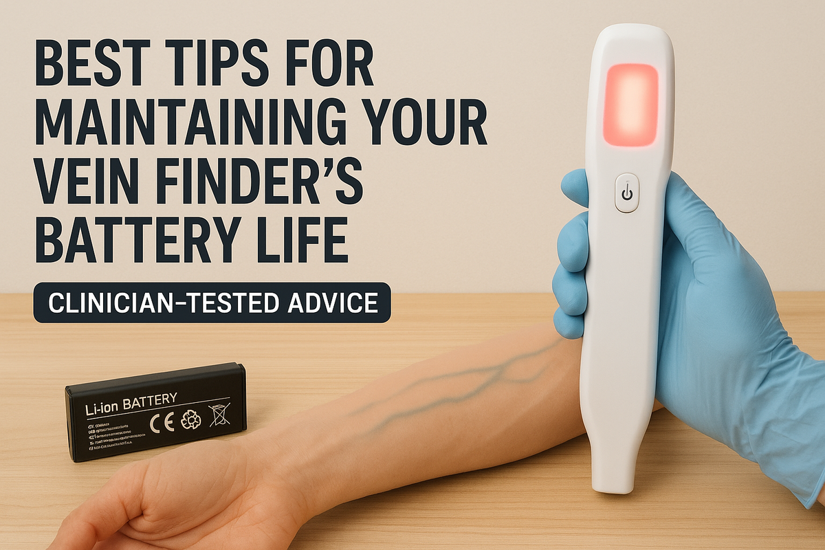 Best Tips for Maintaining Your Vein Finder’s Battery Life: Clinician-Tested Advice