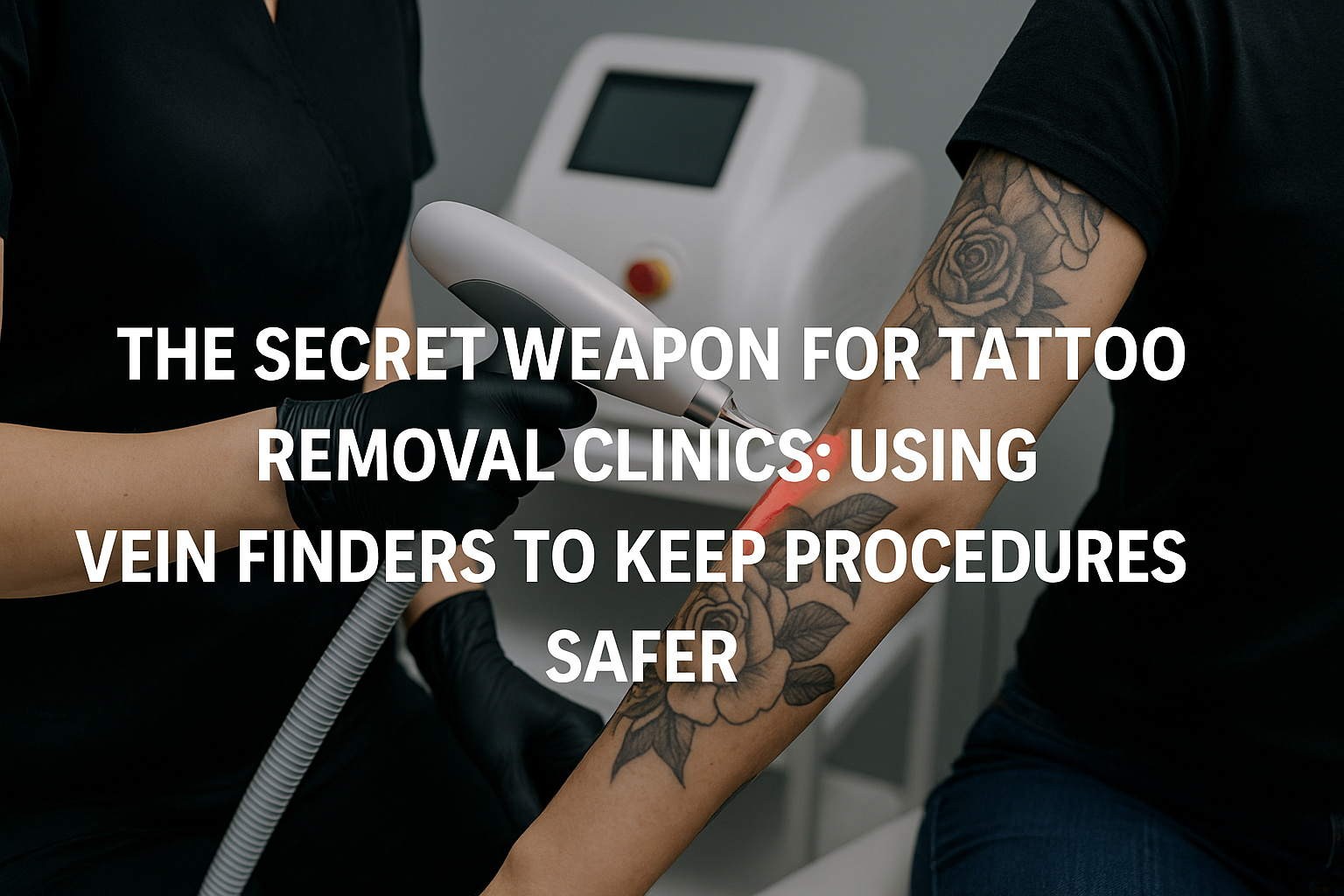 The Secret Weapon for Tattoo Removal Clinics: Using Vein Finders to Keep Procedures Safer