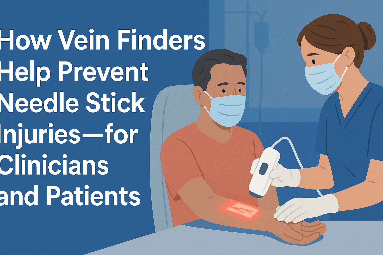 How Vein Finders Help Prevent Needle Stick Injuries—for Clinicians and Patients
