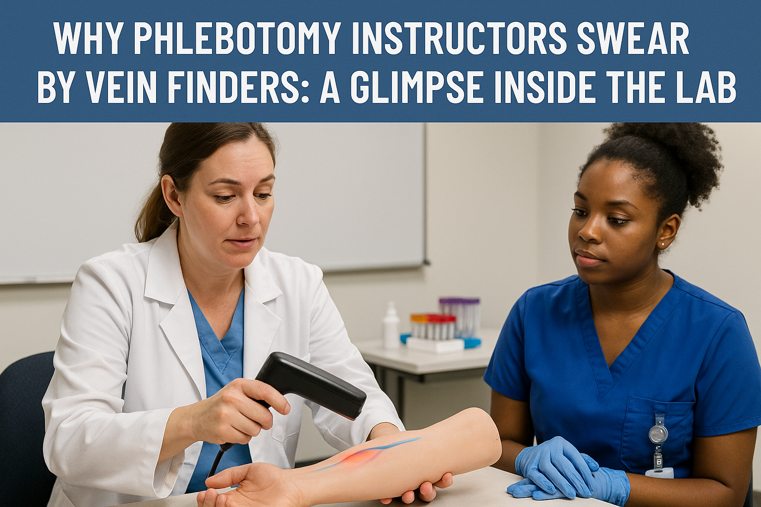Why Phlebotomy Instructors Swear by Vein Finders: A Glimpse Inside the Skills Lab