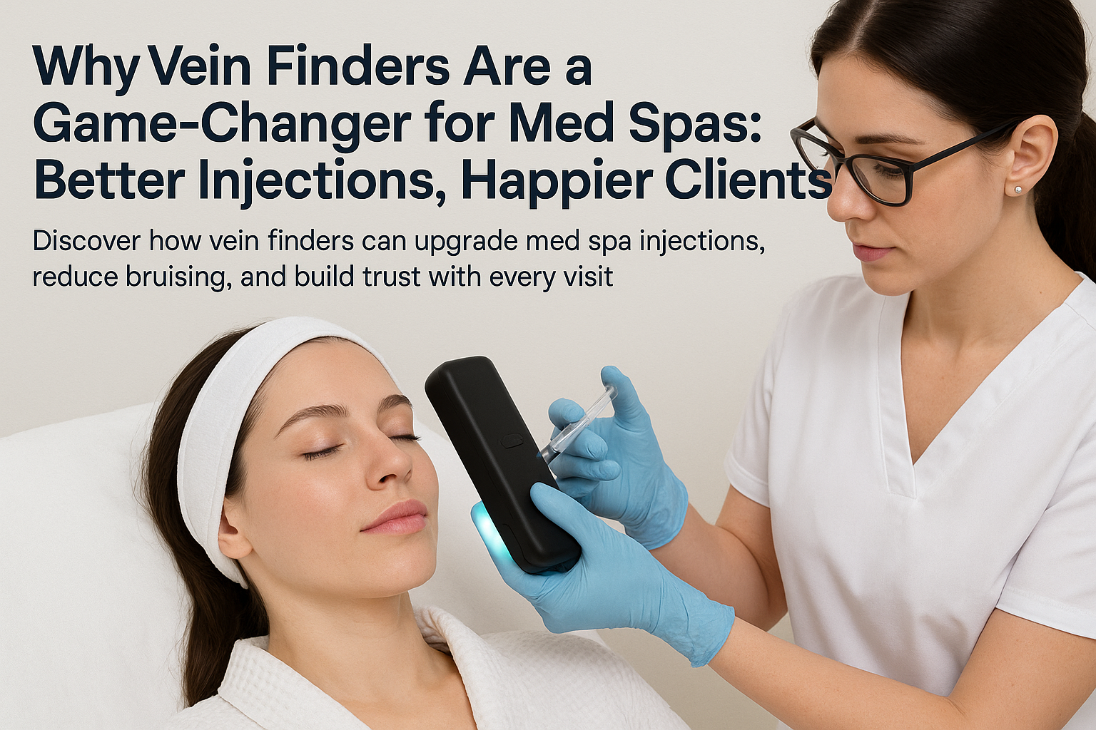 Why Vein Finders Are a Game-Changer for Med Spas: Better Injections, Happier Clients