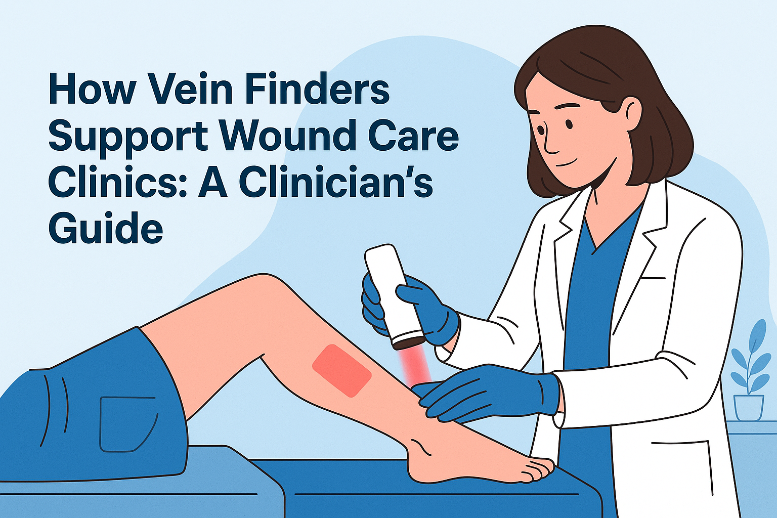How Vein Finders Support Wound Care Clinics: A Clinician’s Guide