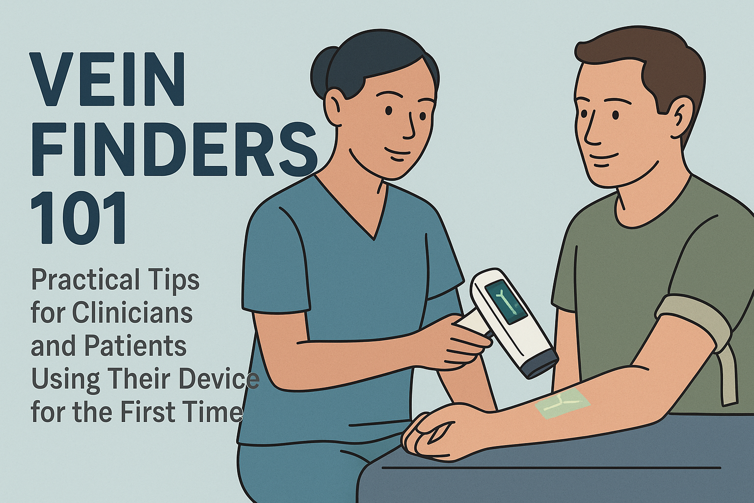 Vein Finders 101: Practical Tips for Clinicians and Patients Using Their Device for the First Time