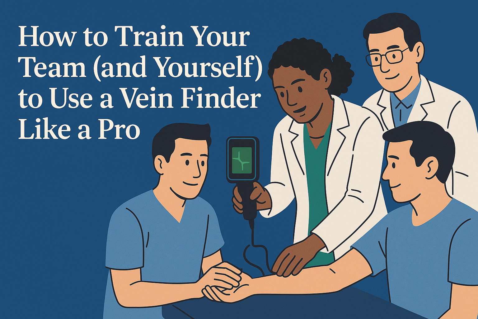 How to Train Your Team (and Yourself) to Use a Vein Finder Like a Pro