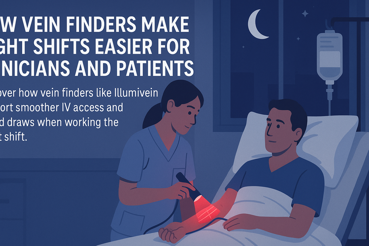 How Vein Finders Make Night Shifts Easier for Clinicians and Patients