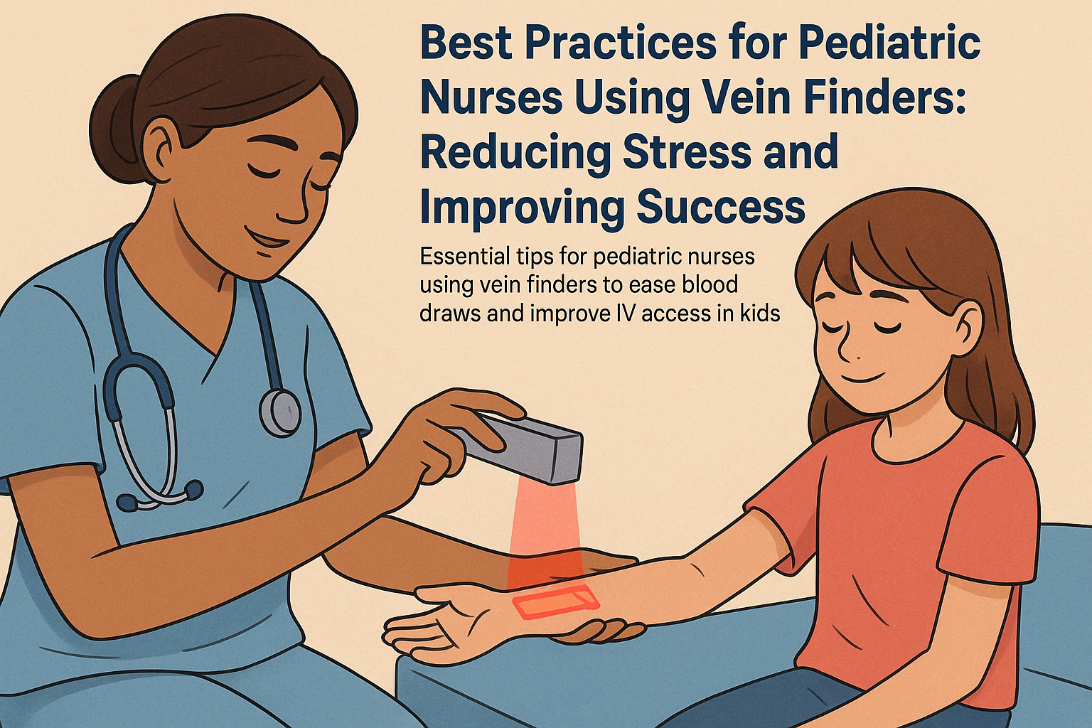 Best Practices for Pediatric Nurses Using Vein Finders: Reducing Stress and Improving Success
