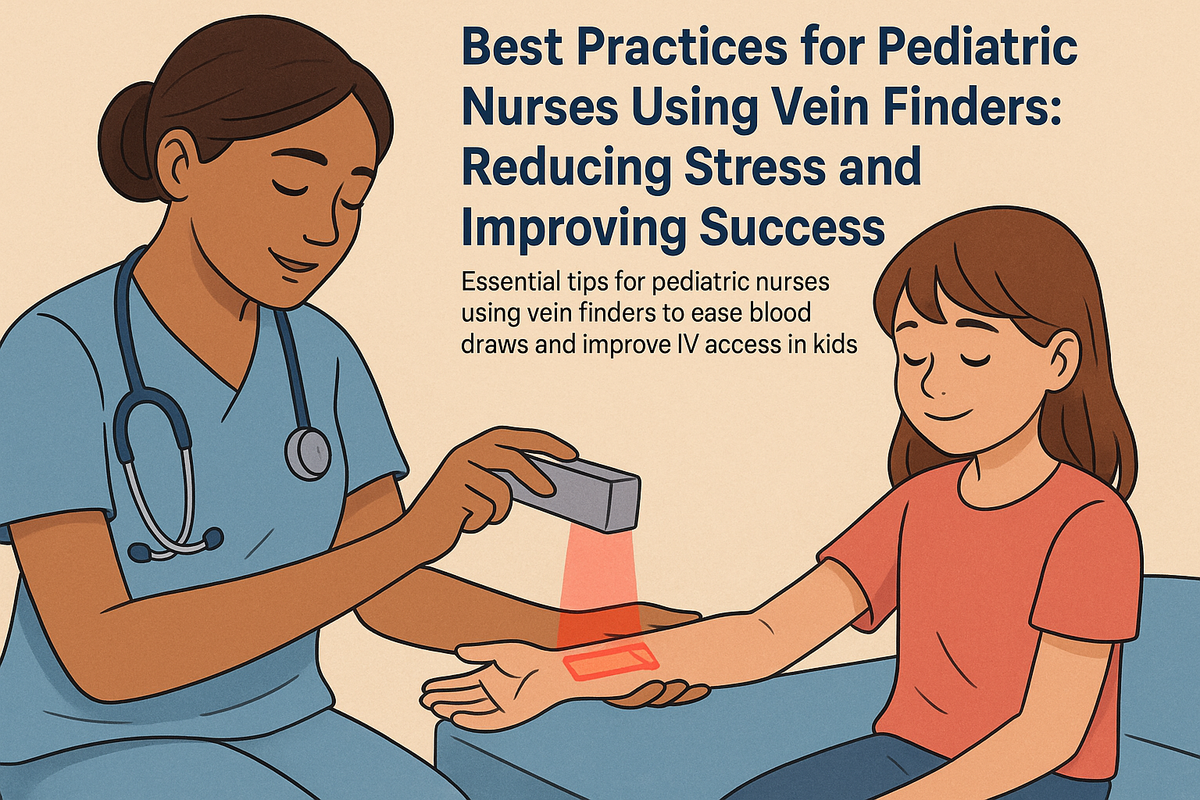 Best Practices for Pediatric Nurses Using Vein Finders: Reducing Stress and Improving Success