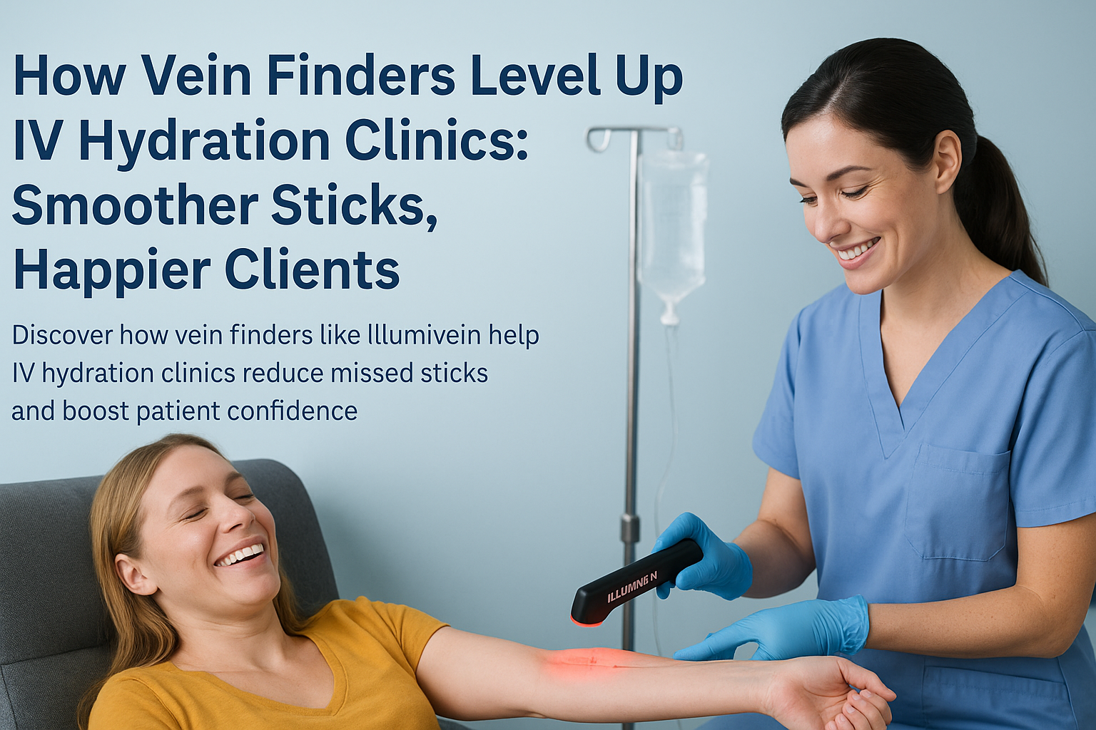 How Vein Finders Level Up IV Hydration Clinics: Smoother Sticks, Happier Clients