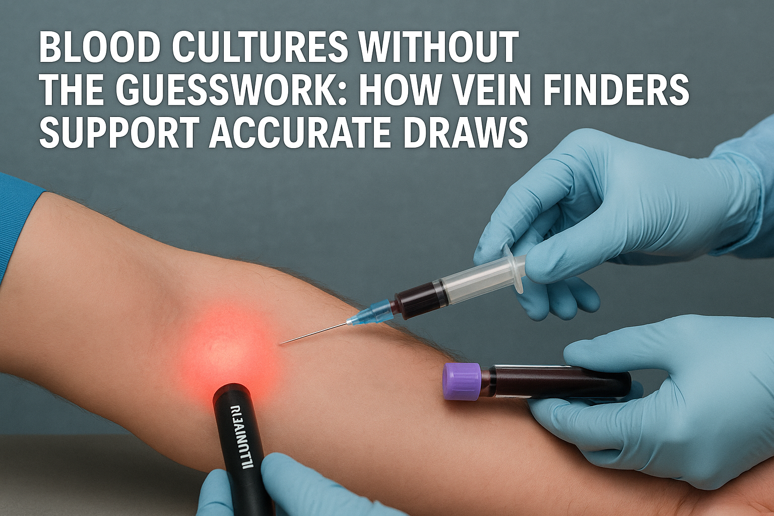 Blood Cultures Without the Guesswork: How Vein Finders Support Accurate Draws