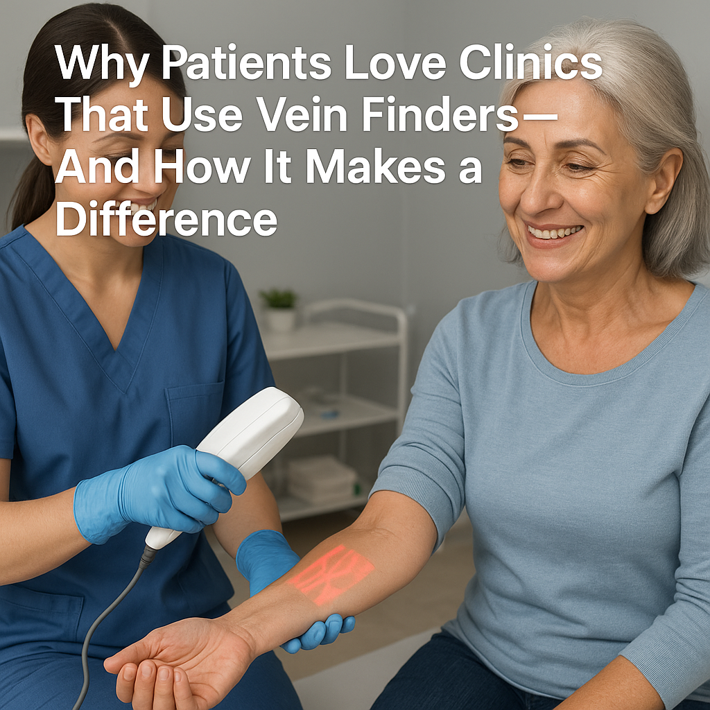 Why Patients Love Clinics That Use Vein Finders—And How It Makes a Difference