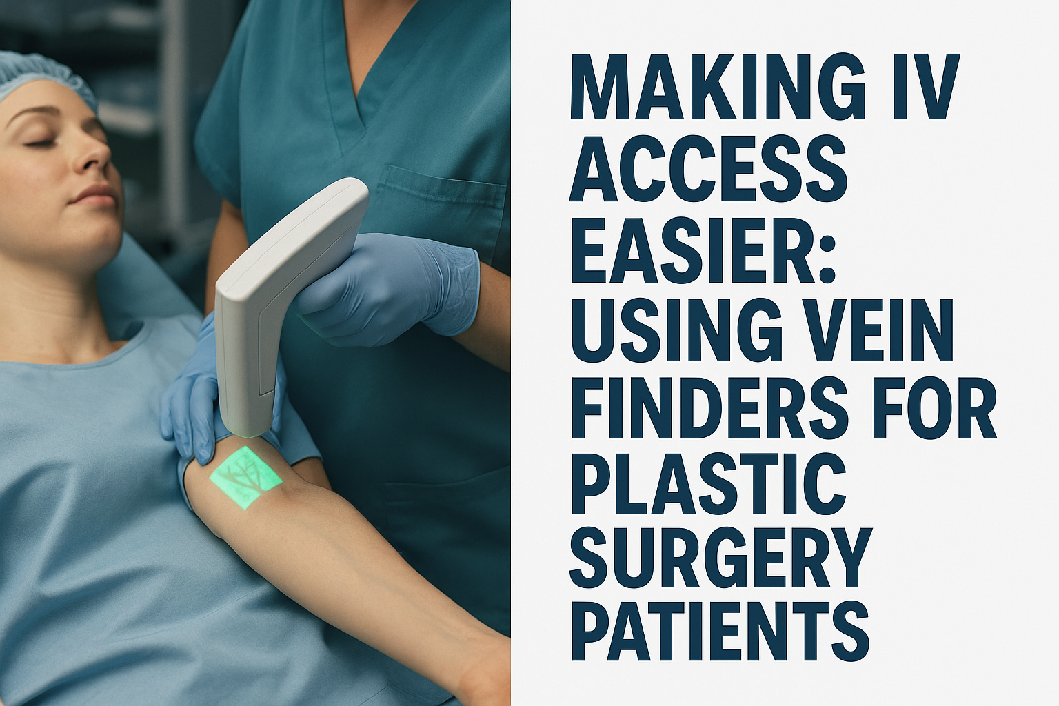 Making IV Access Easier: Using Vein Finders for Plastic Surgery Patients