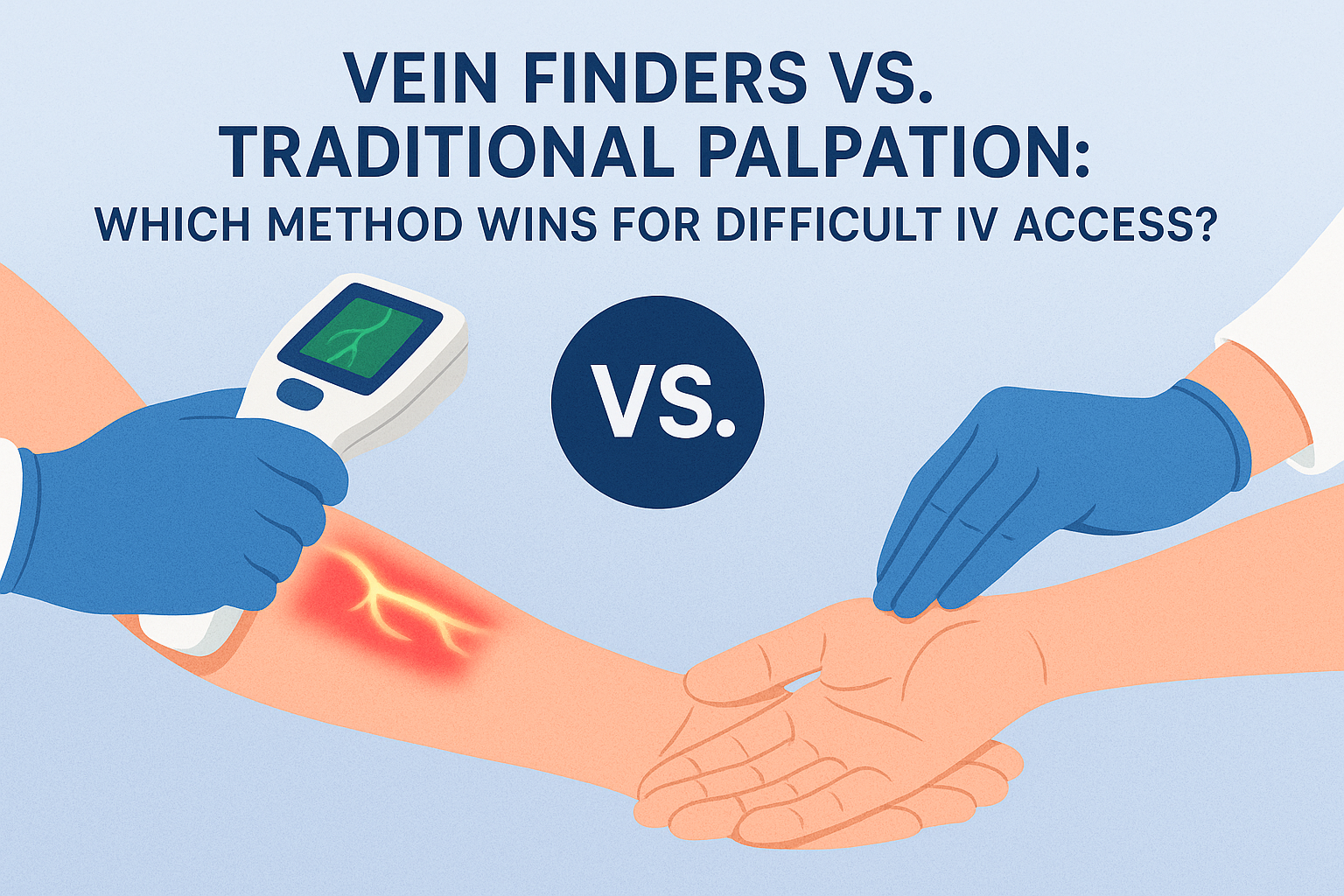 Vein Finders vs. Traditional Palpation: Which Method Wins for Difficult IV Access?
