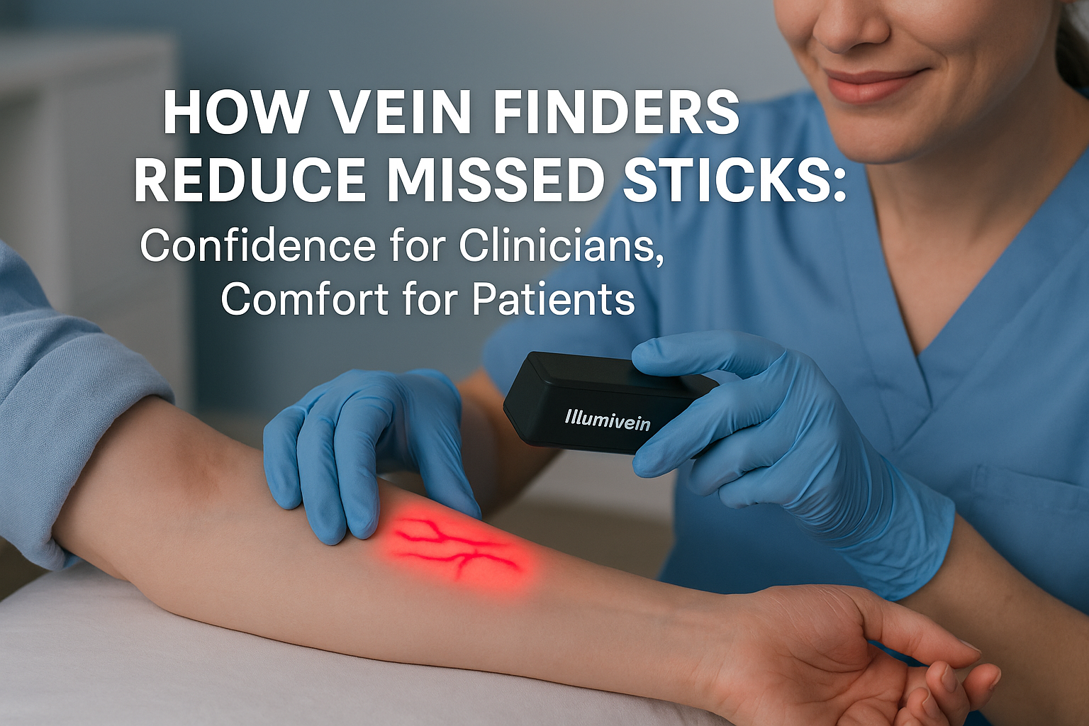 How Vein Finders Reduce Missed Sticks: Confidence for Clinicians, Comfort for Patients
