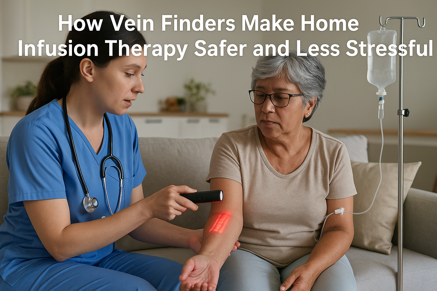 How Vein Finders Make Home Infusion Therapy Safer and Less Stressful