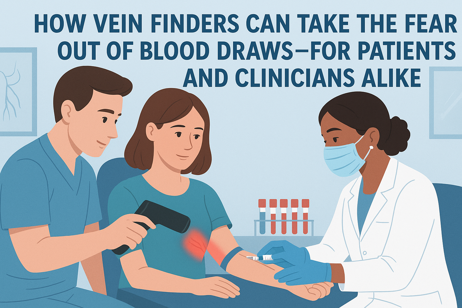 How Vein Finders Can Take the Fear Out of Blood Draws—for Patients and Clinicians Alike