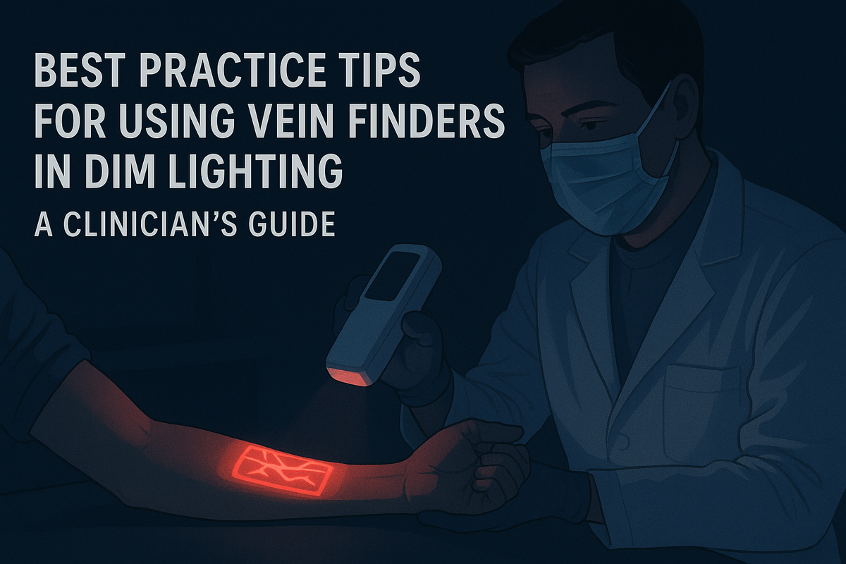 Best Practice Tips for Using Vein Finders in Dim Lighting: A Clinician’s Guide