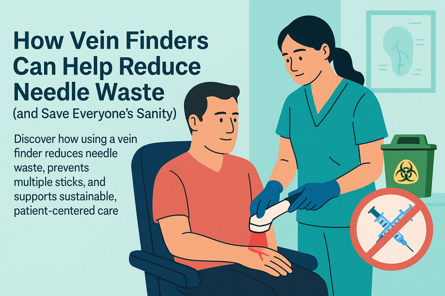 How Vein Finders Can Help Reduce Needle Waste (and Save Everyone’s Sanity)