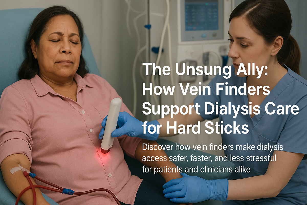 The Unsung Ally: How Vein Finders Support Dialysis Care for Hard Sticks