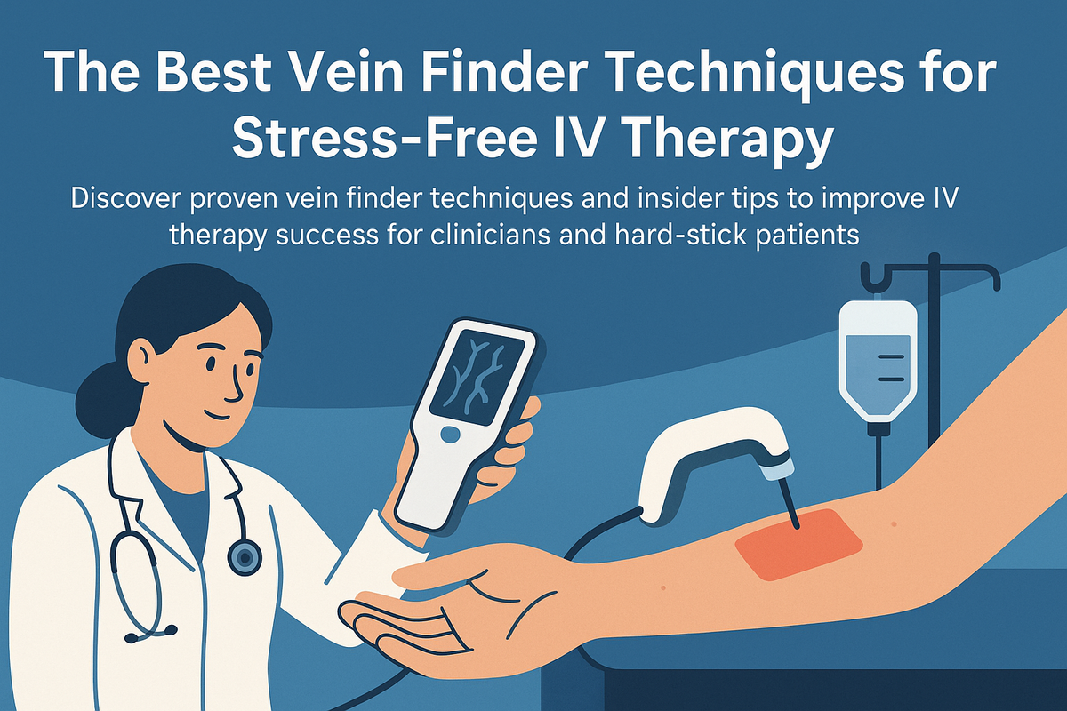 The Best Vein Finder Techniques for Stress-Free IV Therapy