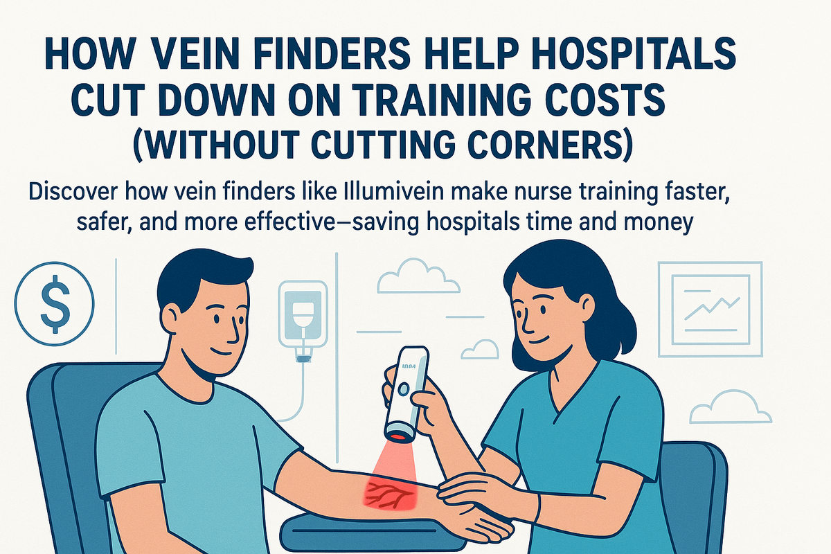 How Vein Finders Help Hospitals Cut Down on Training Costs (Without Cutting Corners)