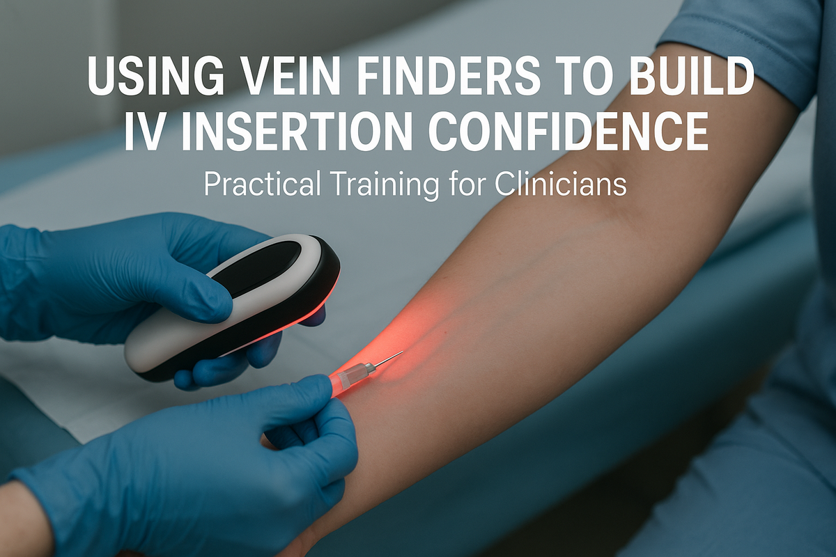 Using Vein Finders to Build IV Insertion Confidence: Practical Training for Clinicians