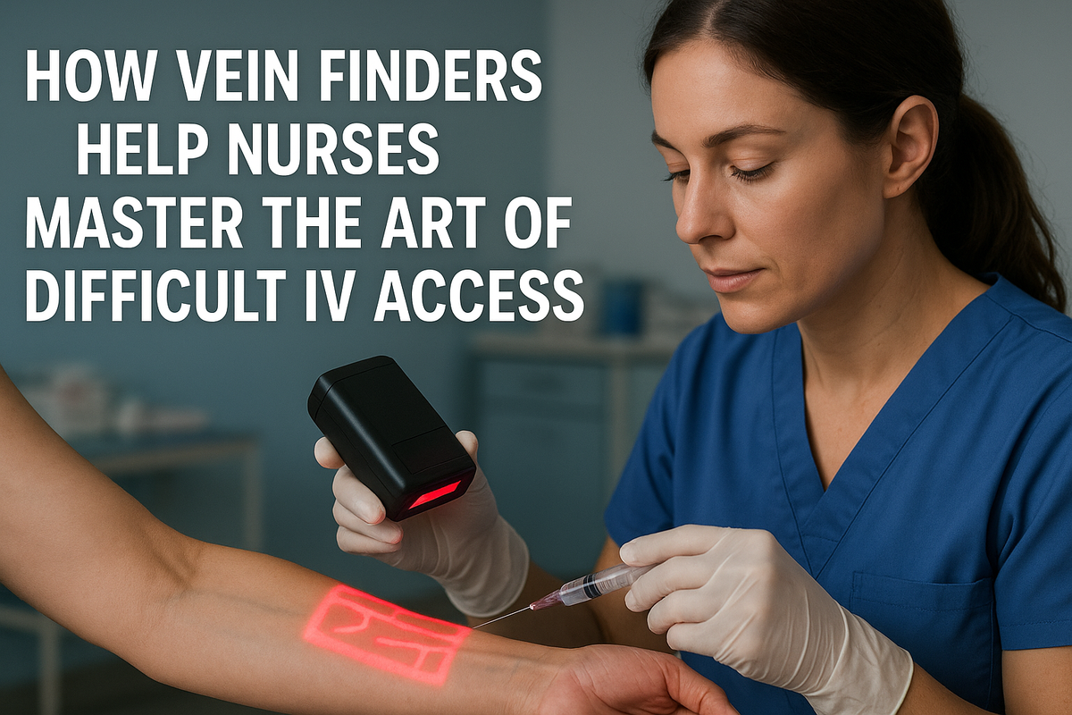 How Vein Finders Help Nurses Master the Art of Difficult IV Access