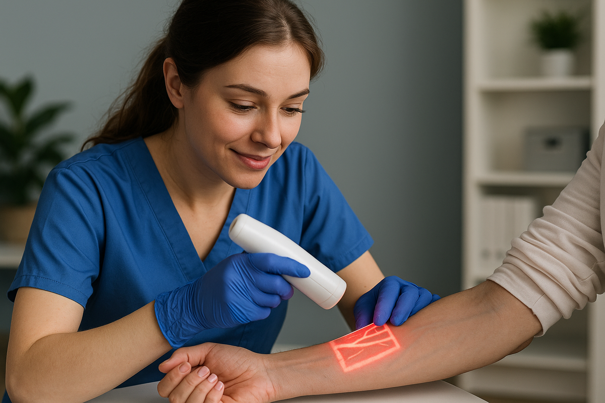 The Unsung Hero of Phlebotomy Training: How Vein Finders Build Skill and Confidence