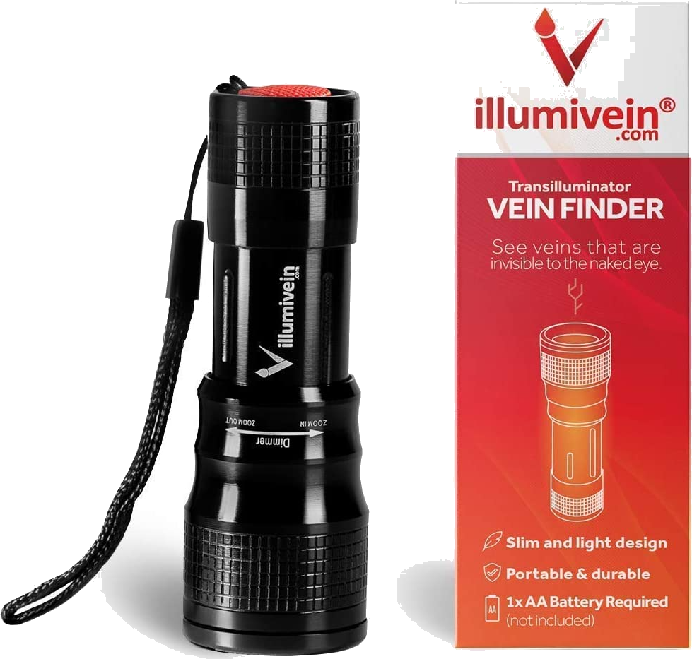 Illumivein® vein finder with packaging